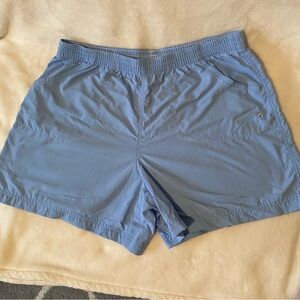 Blue Columbia hiking shorts